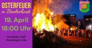 Mehr über den Artikel erfahren Osterfeuer 2025